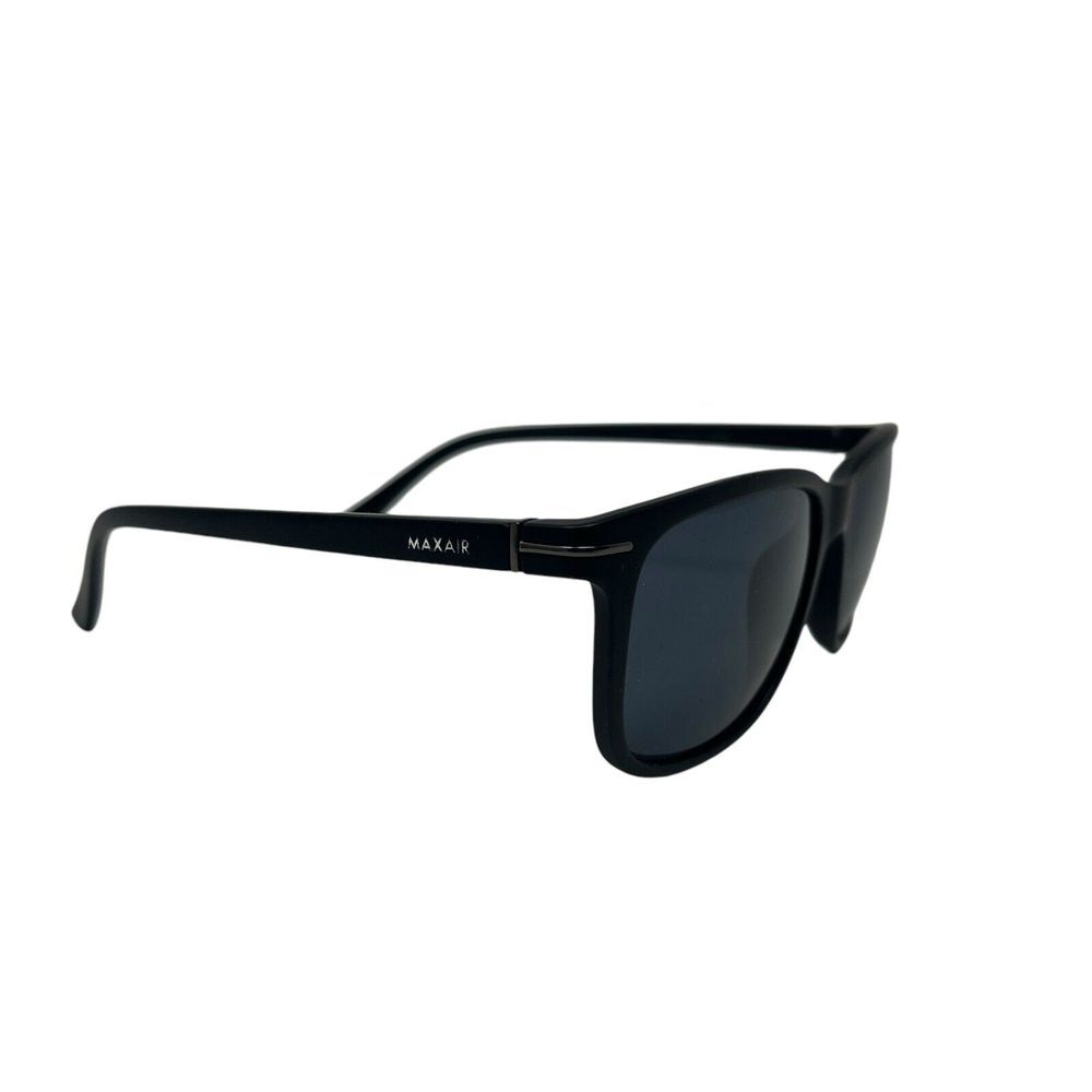 Maxair Black Sunglasses For Men with Drawstring‎ Glasses Soft Case Bag